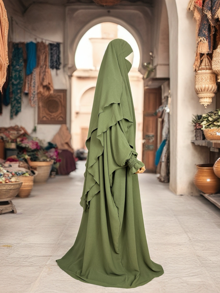 Abaya Khimar Set 1,45m